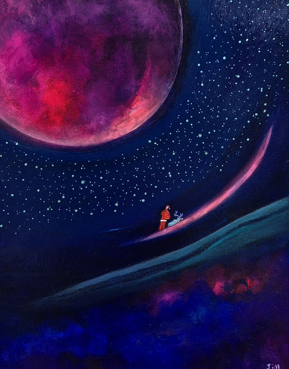 Solitary Santa